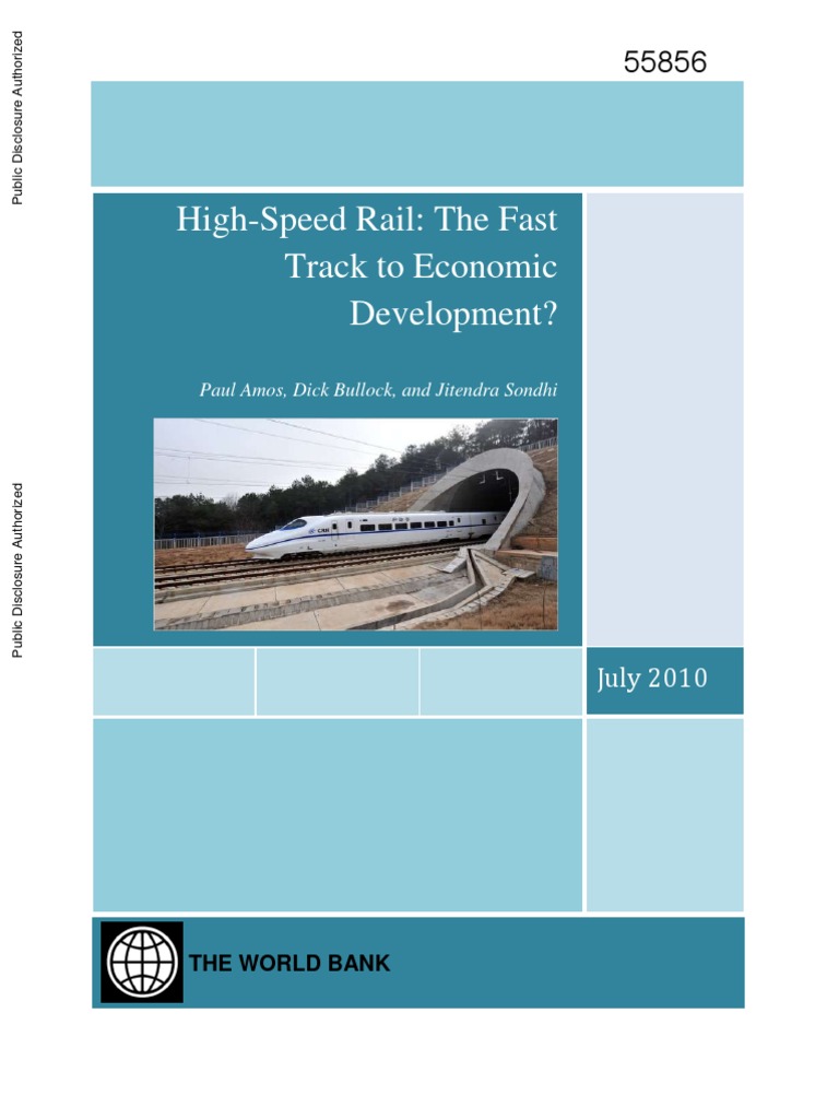 High-Speed Rail's Economic Impact Analysis | PDF | High Speed Rail | Train