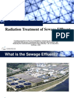 Radiation Treatment Improves Sewage Effluent