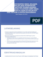 Upaya Peningkatan Hasil Belajar Ketrampilan Jasa Pembukuan Melalui