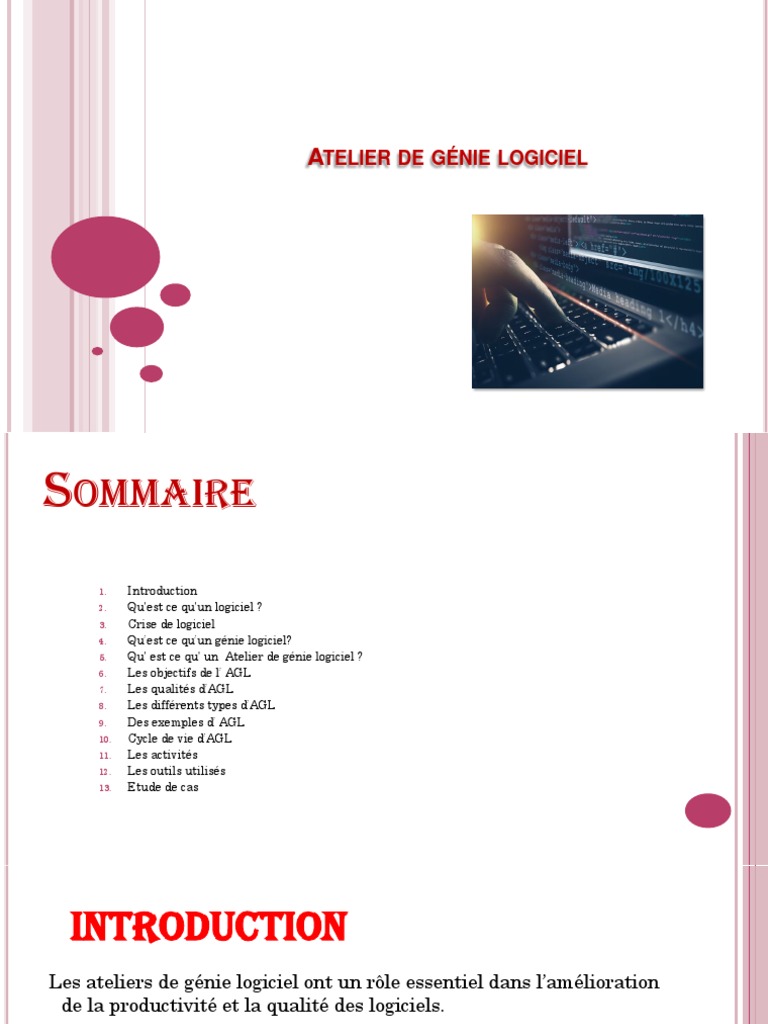 Atelier de Génie Logiciel : Guide Complet | PDF | Développement de ...