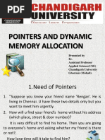 Pointers and Dynamic Memory Allocation