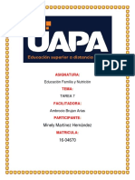 Tarea 7 de Educacion Familia y Nutricion Minely