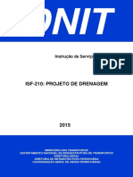 DNIT - ISF-210 - Projeto de Drenagem PDF