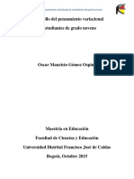 Desarrollo Del Pensamiento Variacional e PDF