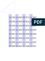 Ascii Portugues