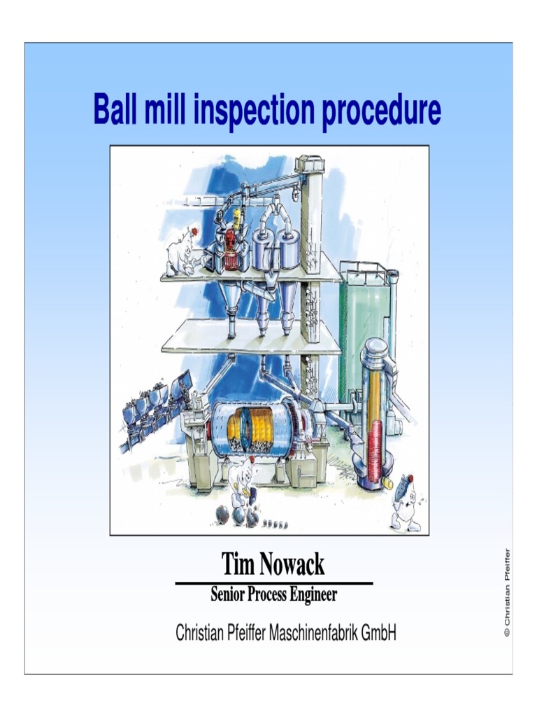 Ball Mill Inspection Procedure PDF | PDF | Mill (Grinding) | Calibration