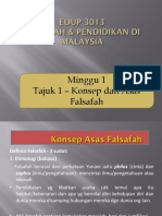 Konsep Falsafah Edup3013