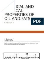 Chemical and Physical Properties of Oil and Fats