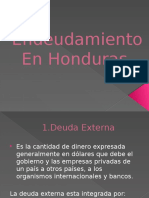 Diapositiva Del Endeudamiento en Honduras