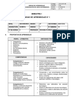 Unidad II Sec. 1 Bimestre