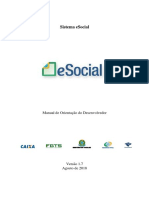 Manual de Orientacão de Desenvolvedor E-Social v.1.7