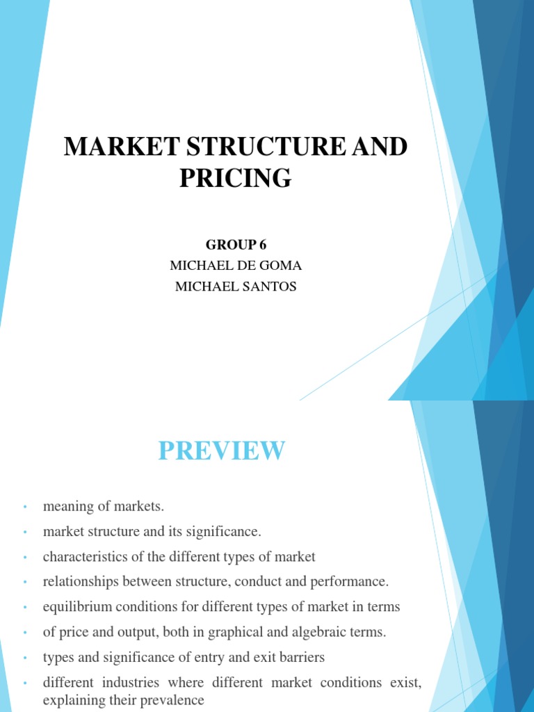 Market Structures and Pricing Analysis | PDF | Monopoly | Perfect ...
