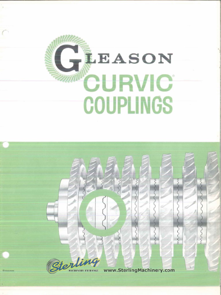 Gleason Curvic Couplings PDF