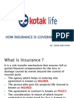 How Insurance Is Governed in India: By-Umar Zaid Khan