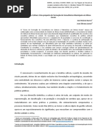 Participação Social e Cultura - Uma Proposta de Formação de Conselheiros Municipais Em Minas Gerais