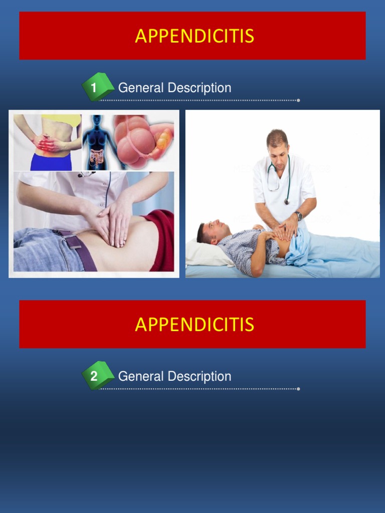 Understanding Appendicitis Symptoms | PDF