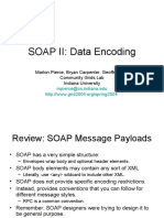 SOAP II: Data Encoding: Marlon Pierce, Bryan Carpenter, Geoffrey Fox Community Grids Lab Indiana University