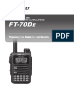 Manual Yaesu FT-70DR PDF