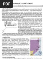 Geografia - Pré-Vestibular Dom Bosco - História de SC