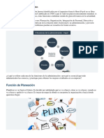 Funciones de La Administración