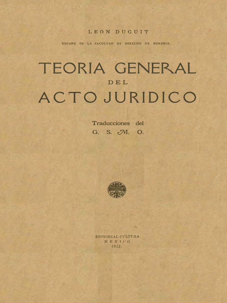 Teoria general del acto juridico_teorias