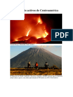 Volcanes Más Activos de Centroamérica