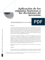 Calculo VAN - Borrosidad PDF