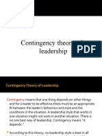 Contingency Theory of Leadership-Presentation