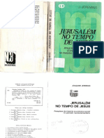 Jerusalém No Tempo de Jesus - J. Jeremias PDF