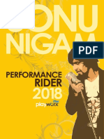 Sonu Nigam's Technical Rider Ensures a Memorable Concert