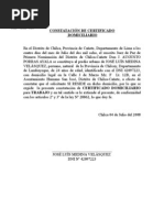 CONSTANCIA DOMICILIARIA
