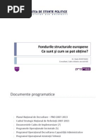 3 Fondurile Structurale Europene Slides