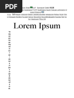 The Lorem Ipsum | PDF | Text