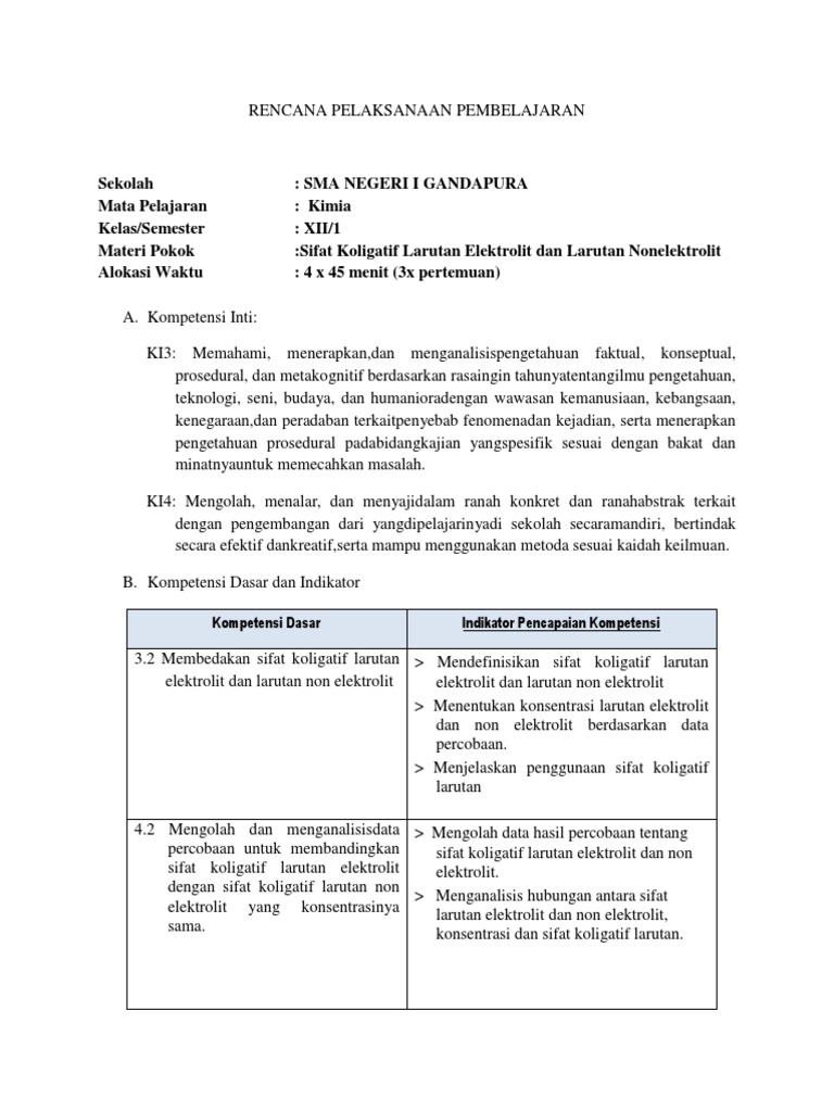 Rpp Kurikulum 2013 Kd 3 2 Docx