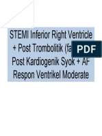 Kasus 2 - STEMI Right Ventricel