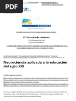 Neurociencia Aplicada a La Educacion Siglo Xxi