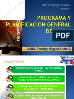 PROGRAMA Y PLANIFICACION GENERAL DEL CLUB - PPSX