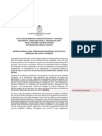 Parcial Derechos de Propiedad y Semillas. Carol