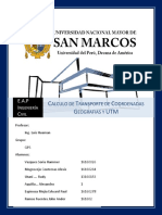 Coodenas Geodesicas Y Utm - GPS