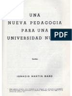 (1972a) Una Nueva Pedagogía para Una Nueva Universidad