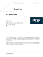 Level I Volume 1 2018 IFT Notes PDF