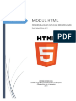 Modul Aplikasi Berbasis Web HTML CSS