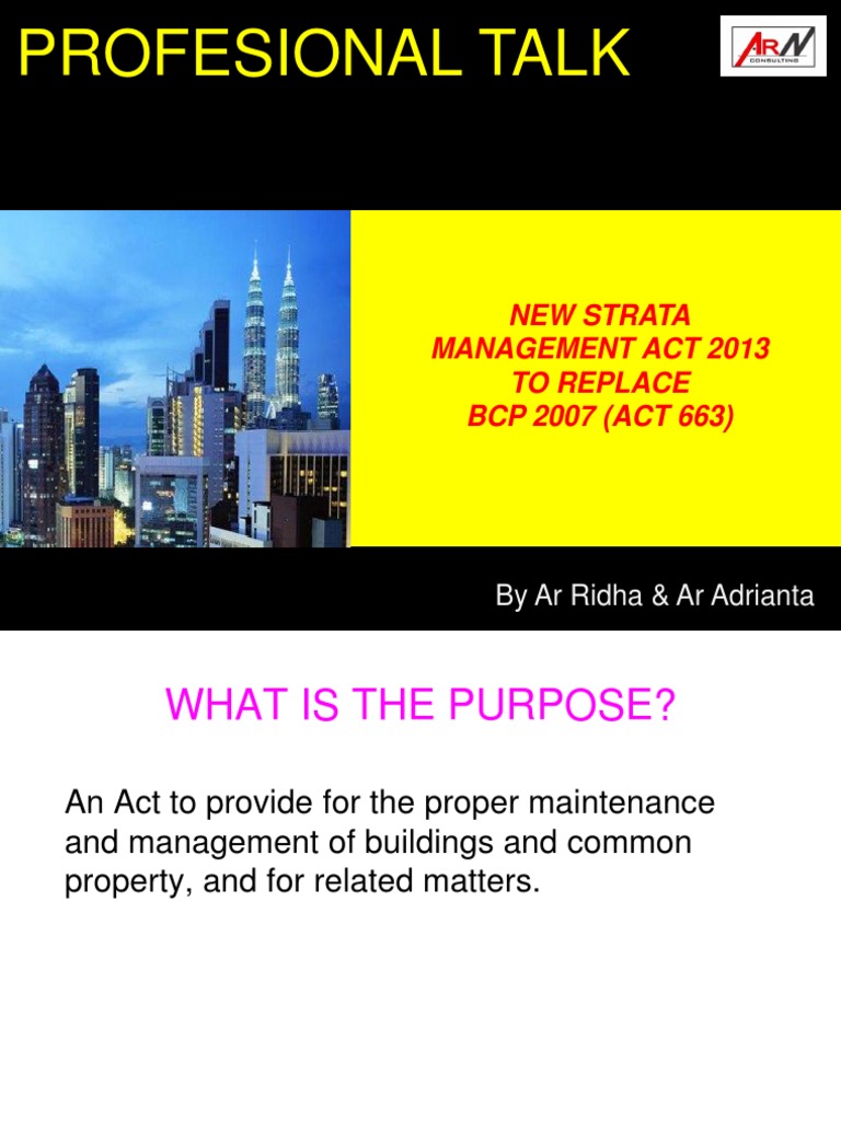 2 Module 2 STRATA MANAGEMENT ACT Shorten PDF | PDF | Corporations ...
