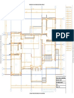 Ground Floor Plan Working Drawing: A B C D E