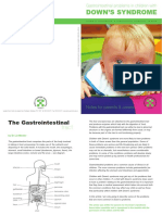 Down'S Syndrome: Gastrointestinal Problems in Children With