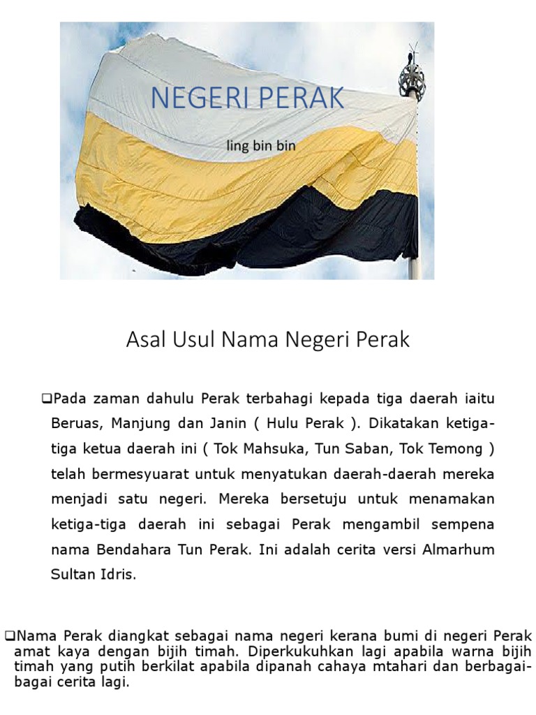 Negeri Perak Pdf