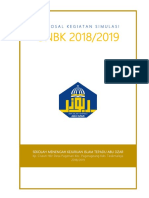 Proposal Simulasi 2 - UNBK 2019