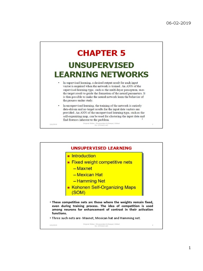 Unsupervised Learning | PDF | Futurology | Algorithms And Data Structures