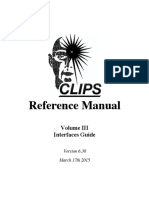 Reference Manual: Interfaces Guide