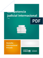 Competencia Judicial Internacional